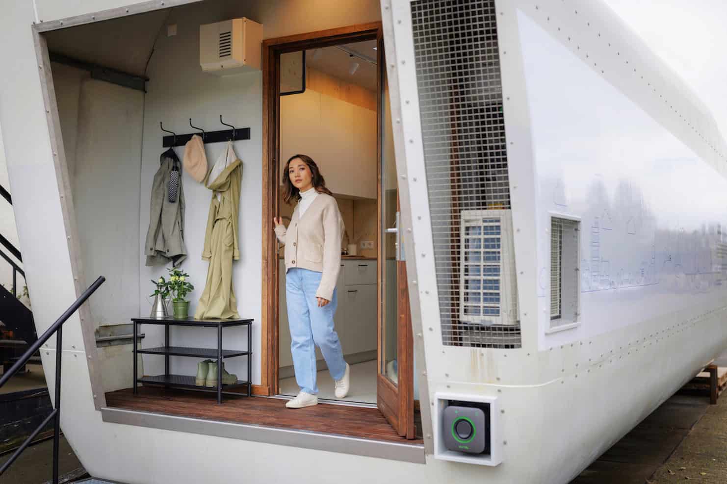 The decommissioned wind turbine that became a tiny home 